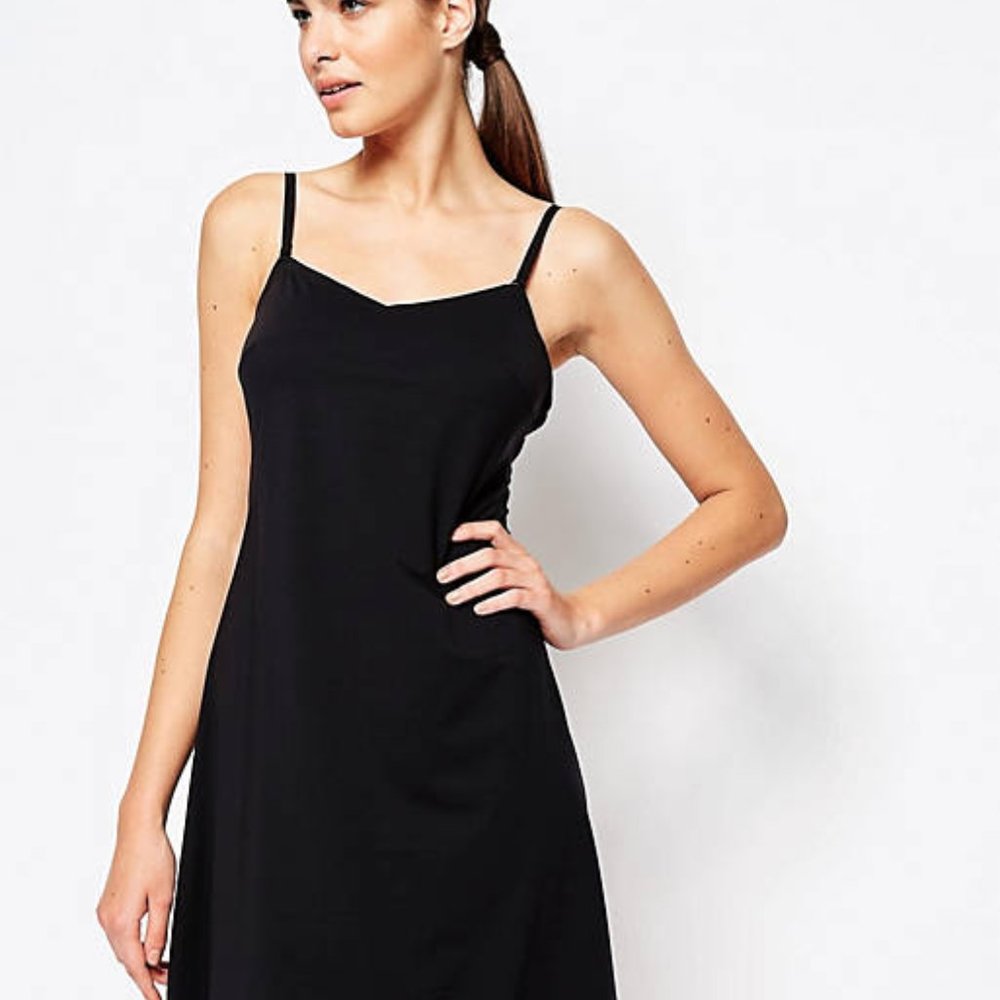 Spanx Low Back Slip Black